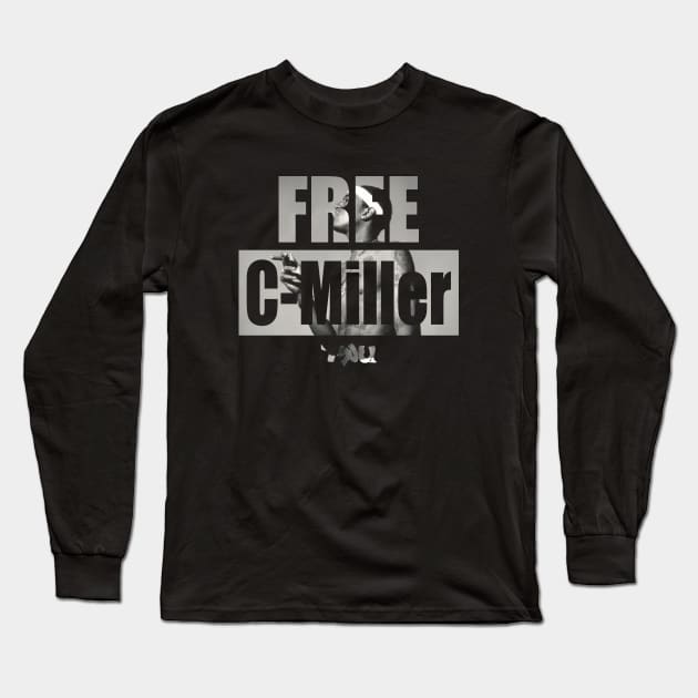 FREE C MILLER Long Sleeve T-Shirt by undergroundART